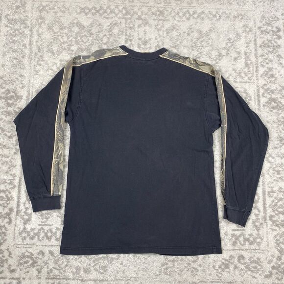 Buck Wear T Shirt Throphy Territory Beyond Fencetine Hunting Camo Size Large - Picture 6 of 6